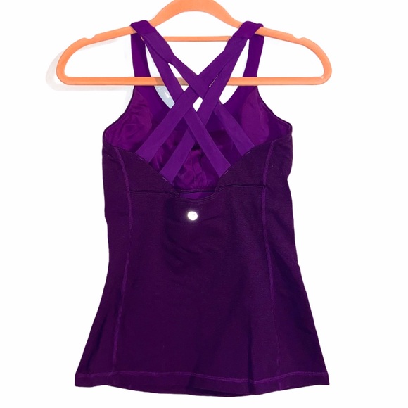 Lululemon Enhearten tank Wee Stripe Violet Black - Picture 4 of 4